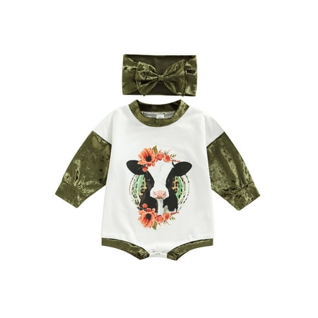 

Coduop Newborn Baby Girl Boy Oversized Sweatshirts Knit Sweater Long Sleeve Romper