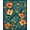 Blue, Pattern 2, variant on ODIKA 5'x7' Machine Washable Non-Slip Area Rug, Emerald Meadow Machine Non Slip Green Grass High Traffic Rug, Green, 82887