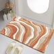 thumbnail image 5 of Alfombra de baño suave y absorbente | Base antideslizante para baño, cocina y entrada | Alfombra de poliéster de secado rápido | 40 x 60 cm (15,75 x 23,6 pulgadas), 5 of 6