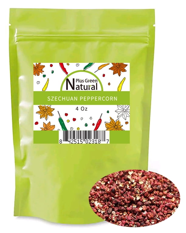 Premium Szechuan Red Peppercorns Sichuan Whole Peppercorns (4 oz), A