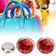 thumbnail image 4 of 50 juegos de remaches de diamantes de imitación, tachuelas de diamantes de cristal, bolsa artesanal de cuero, decoración de ropa, borde plateado de 8mm, diamante rojo, 4 of 5