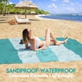 thumbnail image 2 of Manta de playa BYDOLL de nailon impermeable y resistente a la arena, 198 x 280 cm, 2 of 6