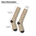 thumbnail image 2 of Naloa Cute Dog Thigh High Socks Extra Long Stretchy Sock Women Over Knee High Opaque Stocking Daily Wear, 2 of 6