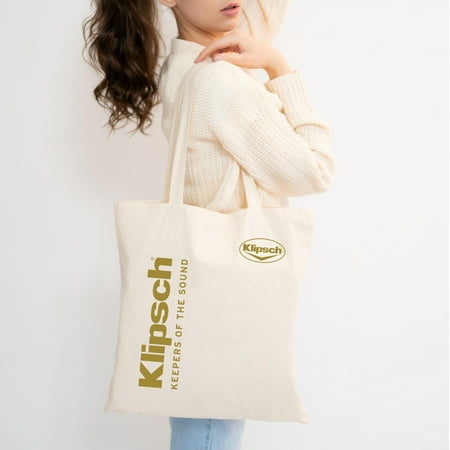vintage Klipsch Keepers Of The Sound Side Logo Tote Bag USA S- Many Colors-TH38483