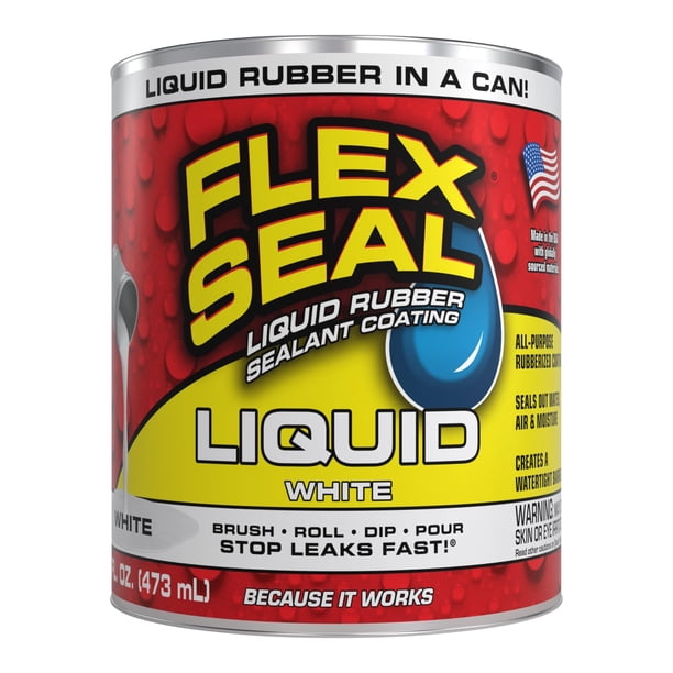 Sellador de revestimiento de caucho Flex Seal líquido, impermeable, 473 ml