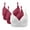 White, variant on Fatuov Wirefree Bras for Women Plus Size Full Coverage Breathable Everyday Bras for Casual Seamless Push Up T-Shirt Bras, 3-Pack, White, 42B