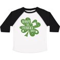 thumbnail image 3 of Inktastic Happy St. Patrick's Day Shamrock in Green Boys or Girls Toddler T-Shirt, 3 of 5