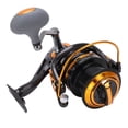 thumbnail image 2 of M Buder Carrete de Pesca de Alta Velocidad 14+1BB Metálico Spinning Mar Río (8000) 17x14.5x10 cm / 6.7x5.7x3.9 inches, 2 of 9