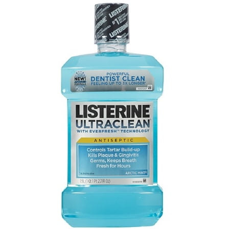 Listerine Ultraclean Antiseptic Arctic Mint 1500 mL