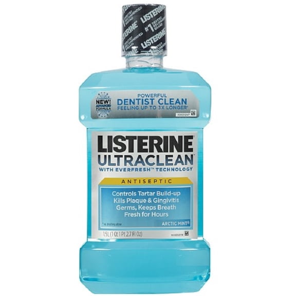 Listerine Ultraclean Antiseptic Arctic Mint 1500 mL