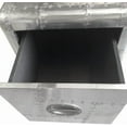 thumbnail image 4 of NauticalMart Aviator Office File Cabinet Aluminum Two Drawers for Home Office Decorative Furniture, 4 of 7