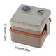 thumbnail image 3 of Plastic Double Lunch Box Office Lunch Box Microwave Oven Heating Portable Cartoons Children's Lunch Box, 3 of 6