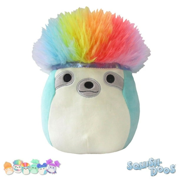 Squishmallow Aqua the Sloth Rainbow SquishDoo 16" Kelly Toy Plush