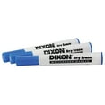 thumbnail image 3 of Dixon Dry Erase Markers Wedge Tip, Blue, Pack of 12, 3 of 3