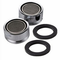 Wideskall 2 Pieces 2.2 GMP 15/16" inch Male Thread Kitchen Bathroom Faucet Aerator, Chorme