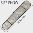 thumbnail image 3 of Dailycode Double Sided Oven Mitt with Loop Heat Resistant Kitchen Long Potholders 7" x 35" Beautiful Jasmine Flowers, 3 of 6