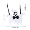 thumbnail image 3 of Halloween Pet Bandana Skeleton Ghost Pumpkin Dog Triangular Scarf Saliva Towel Porch Holiday Outfit Accessories, 3 of 6