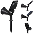 thumbnail image 3 of ERQVHQV Luz solar para jardín, reflector solar 4LED Luz solar para jardín al aire libre con luces de jardín 2 en 1 impermeable inalámbrica (verde) brillar Electrónica, 3 of 5