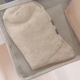 thumbnail image 3 of Caja de almacenamiento de sujetador de 1 pieza para armario, caja de almacenamiento de sujetador colgante, caja de almacenamiento de sujetador de doble cara, gris, 3 of 4