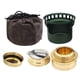 thumbnail image 1 of Quemador de alcohol pequeño con bolsa de almacenamiento Accesorios premium portátiles multipropósito Quemador de alcohol para horno de camping Picnic , Verde SM SunniMix estufa de picnic al aire libre, 1 of 8