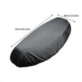 thumbnail image 1 of Motorcycle Rain Seat Cover Sun Protection Heat Insulation Waterproof Saddle Cover Durable Seat Protect Motorcycle Accessories, 1 of 20