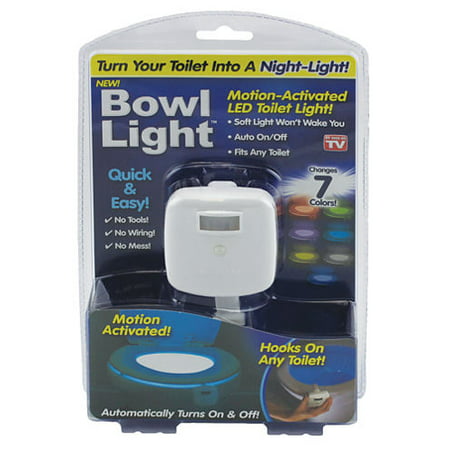 Bowl Light- Motion Activated LED Toilet Light- 2