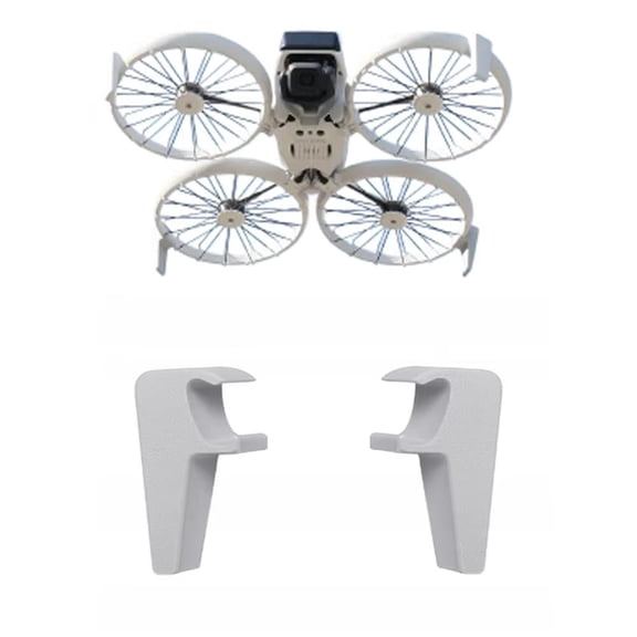 For DJI Flip Drone Landing Gear Height Enhancement Rear Stand Gimbal Protector Bracket Accessories 1pair Landing Gear
