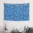 thumbnail image 2 of Xecao Tennis Print Tapestry, Wall Hanging Room Funny Decor, Backdrop Room Decor for Bedroom Living Room dormitory, 2 of 8