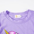 thumbnail image 2 of FEDPOP Toddler Girl Pajama Set Unicorn Kids Sleepwear Clothes Pjs 3T, 2 of 8