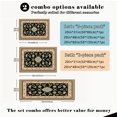 thumbnail image 3 of Kitchen Rugs Sets of 3 Non Slip Washable Kitchen Mats for Floor, Waterproof Kitchen Runner Rug, Floor Mat Carpet for Entryway, Laundry, Sink, Hallway, Bathroom, 3 of 10