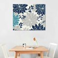 thumbnail image 2 of Erapdaur Flower Pattern Wall Art Print Canvas Decor for Bedroom Living Room Home Office 16x12in, 2 of 6