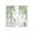 SpringGreen Ivory, variant on Spring Botanical Sheer Curtains 45 Inch Length 2 Panels Set Window Treatments, Watercolor Leaves Flowers Birds Beige Rod Pocket Semi Curtains for Living Room/Bedroom/Kitchen Décor, 104"W x 45"L