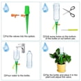 thumbnail image 2 of 12pcs Plant Watering Spikes, Self Watering Spikes For Holidays, Drip Irrigation Spikes With Slow Release Control, 2 of 5