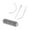 Grey, variant on Cotton Hair Track Weft Weaving Sew Decoration Thread Tools for Hair Bun extension s - Gray