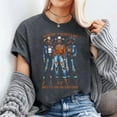thumbnail image 3 of Where Them Fans At Boots On Da Ground Melanin Black Cowgirl T-Shirt Unisex, Sizes S-5XL, Tbun, 3 of 5