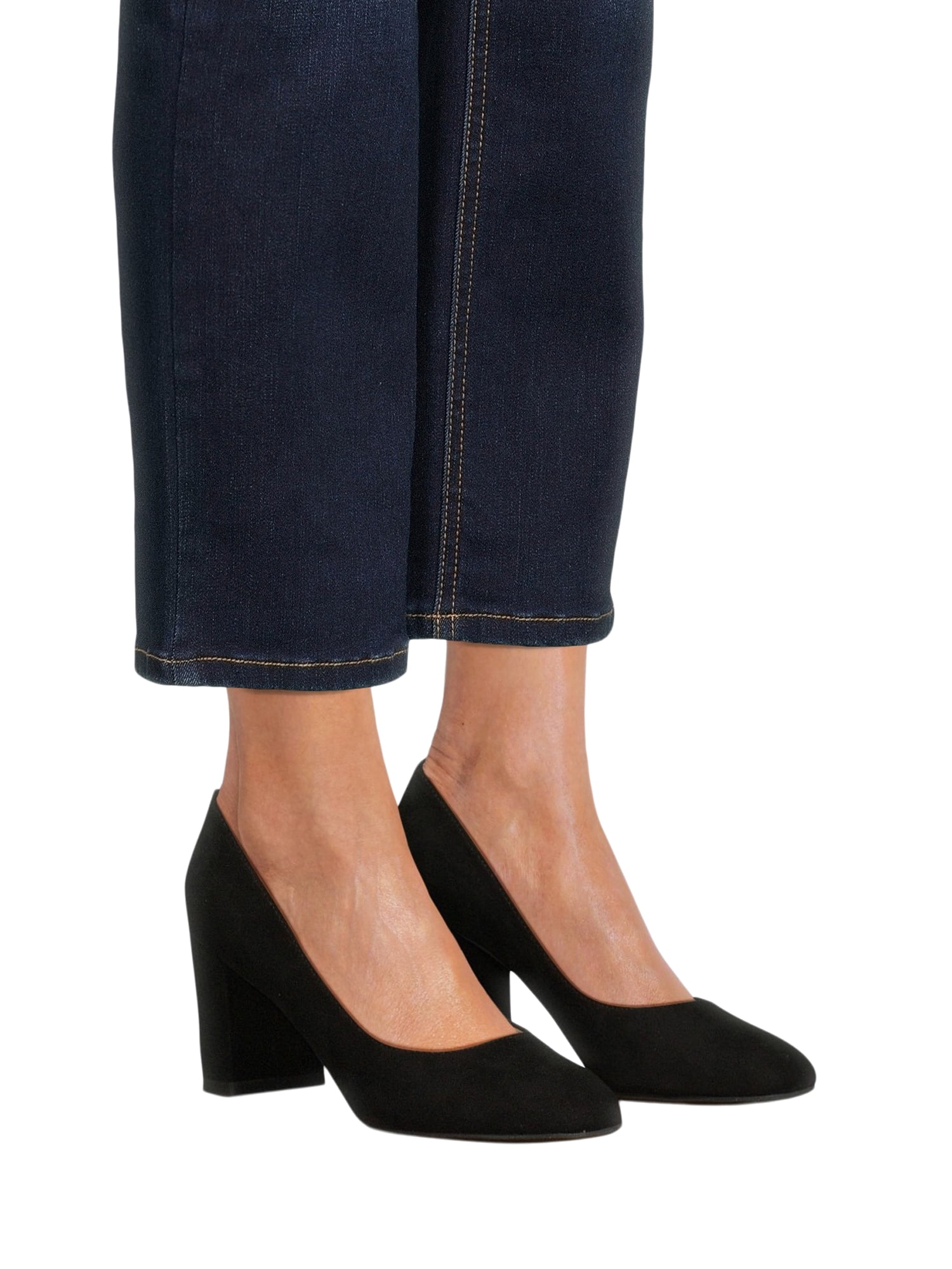 Time and Tru Women's Closed Toe Pump Dress Heels