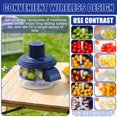 thumbnail image 6 of Electric Peeler For Garlic Small Fruits 304 Stainless Steels Commercial Grade, 6 of 9