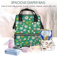 thumbnail image 5 of Daiia Flying Bees Large Capacity Baby Bag Waterproof Stylish Diaper Bag Mummy Backpack Adjustable Straps Diaper BagBaby Essentials Bag, 5 of 6