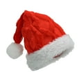 thumbnail image 4 of OEFNTAC Decorations Red Christmas Hat Adult/Children Snowflake Thickened Party Decor, 4 of 9