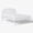 White, variant on Mainstays Kids Full Size Wood Platform Bed Frame, Walnut