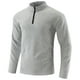 thumbnail image 3 of pstuiky Camisas de manga larga abrigadas para hombre, Camiseta deportiva ligera y transpirable de manga larga con cuello alto y color sólido para hombre top de hombre xl, 3 of 8