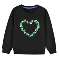 thumbnail image 2 of Oxodoi Toddler Baby Girl Long Sleeve Sweatshirt Tops Basic Solid Color Oversized Sweater Shirts Kid Fall Clothes, 2 of 5