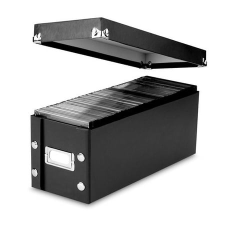 - Snap N Store Collapsible CD Storage Box