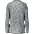 thumbnail image 2 of Holloway Sportswear XS Womens Electrify 2.0 Long Sleeve Tee Graphite Heather 222724, 2 of 4