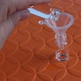 thumbnail image 6 of 2 Pack Mini Clear Funnel For Bottling Cosmetics Liquids And Oil Filling Small Funnel For Easy Transfer Of Oils And Perfumes Small Silicone Funnels for Filling Bottles Funnel Set Kitchen Collapsible, 6 of 7
