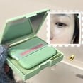 thumbnail image 3 of Small Fresh Face Oil Absorbing Paper Oil Absorbing Facial Paper With Puff Mirror Box W4j2, 3 of 8