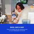 thumbnail image 4 of BLUELAND 100% Plastic-Free Dishwasher Detergent Tablets, 60 Count, Free & Clear, Eco-Friendly Dishwashing Pods, Natural, USDA Certified biobased, 4 of 9