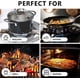 thumbnail image 4 of Oven Gloves(1 Pair) Heat Resistant With Fingers Non-Slip Microwave Roster Gloves, Double-sided Oven Mitt For Handling Hot Surface,Cooking Trays, 4 of 4