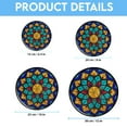 thumbnail image 6 of Hanging Stained Glass for Windows Mandala - Stained Glass for Windows Mandala, Festival Gift Ornament, Year-Round Decorative Piece, Home Wall & Window Art, 6 of 6