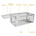 thumbnail image 2 of Humane Rat Trap Cage Small Live Animal Pest Rodent Mouse Control Catch Bait Trap, 2 of 11